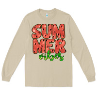 Mushroom summer vibes Long Sleeve Tee - JahusDesignShop