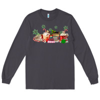 Smoke Christmas coffee Long Sleeve Tee - MaliasSmallBusiness