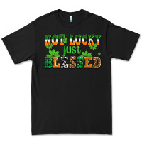 Black not lucky just blessed Premium Tee - AdoDesignShop