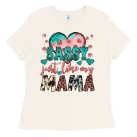 Bone sassy just like my mama Ladies Tee - JahusDesignShop