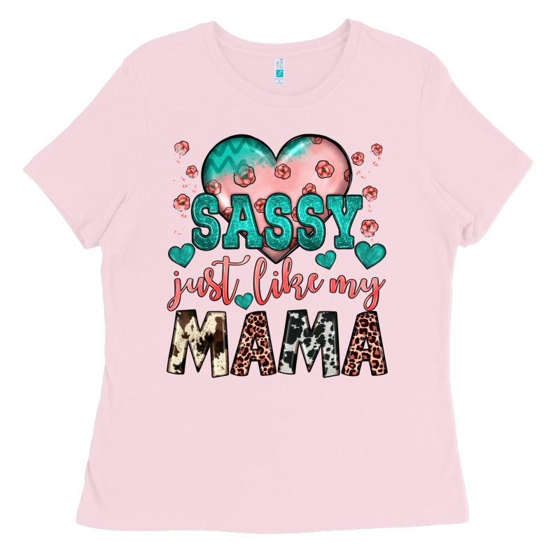 Sassy Just Like My Mama Ladies Tee by JahusDesignShop | Teevron