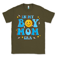 Army Green in my boy mom era Classic Tee - MaliasSmallBusiness