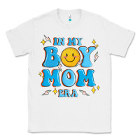 White in my boy mom era Classic Tee - MaliasSmallBusiness