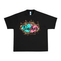 Black heart teacher Urban Heavy Tee - MaliasSmallBusiness