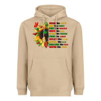 Dream Like Martin Juneteenth Heavyweight Hoodie | Teevron
