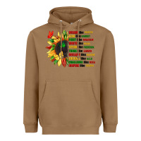 Toasted Coconut dream like martin juneteenth Heavyweight Hoodie - CowGirlArtShop