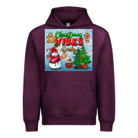 Mauve Wine christmas vibes only tumbler Urban Hoodie - BundleAndBundleShop