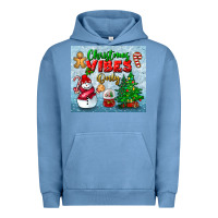 Christmas Vibes Only Tumbler Urban Hoodie | Teevron