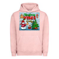 Pigment Salmon christmas vibes only tumbler Urban Hoodie - BundleAndBundleShop