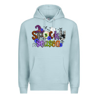 Blue Mist spooky season Premium Hoodie - CowGirlArtShop