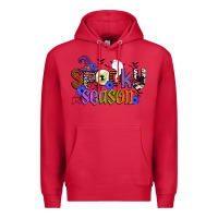 Cardinal spooky season Premium Hoodie - CowGirlArtShop
