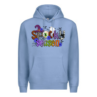 Colony Blue spooky season Premium Hoodie - CowGirlArtShop