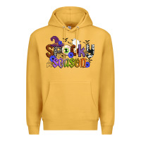 Mustard spooky season Premium Hoodie - CowGirlArtShop