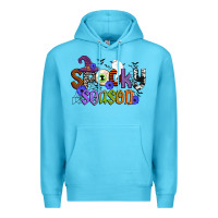 Ocean Blue spooky season Premium Hoodie - CowGirlArtShop