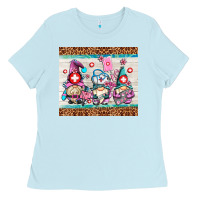 Baby Blue nurse gnomes Ladies Tee - AdoDesignShop