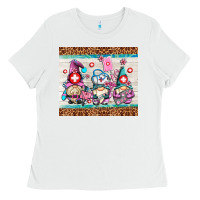 White nurse gnomes Ladies Tee - AdoDesignShop