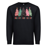 Black merry and bright Premium Sweatshirt - CowGirlArtShop