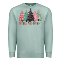 Seafoam merry and bright Premium Sweatshirt - CowGirlArtShop