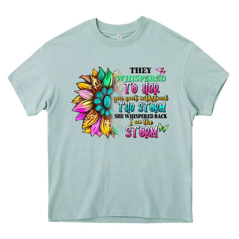 They Whispered To Her You Can't Withstand The Stor Heavy Core Tee by Artiststas | Teevron