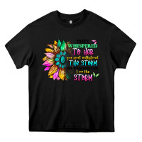 Black they whispered to her you can't withstand the stor Heavy Core Tee - Artiststas