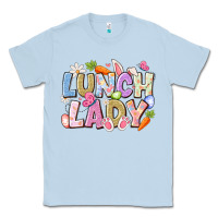 Dusty Blue lunch lady easter Classic Tee - CowhideDigitalArt