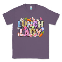 Lavender lunch lady easter Classic Tee - CowhideDigitalArt