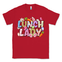 Red lunch lady easter Classic Tee - CowhideDigitalArt