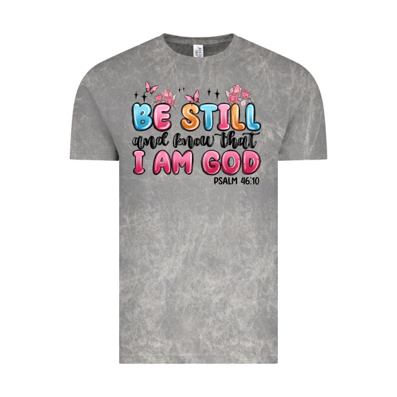 Be Still And Know That I Am God Psalm 46 10 Vintage Tee by MaliasSmallBusiness | Teevron