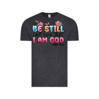 Vintage Black be still and know that i am god psalm 46 10 Vintage Tee - MaliasSmallBusiness