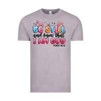 Vintage Zinc be still and know that i am god psalm 46 10 Vintage Tee - MaliasSmallBusiness