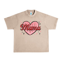 French Oak mama valentines Urban Heavy Tee - MaliasSmallBusiness