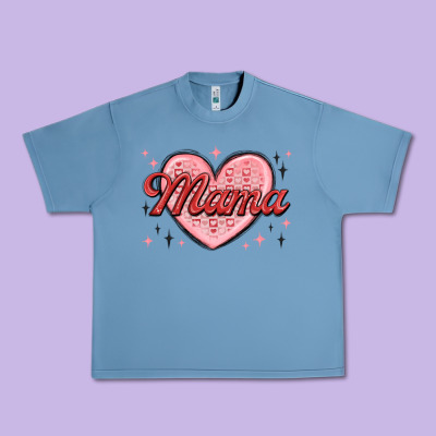Mama Valentines Urban Heavy Tee Designed By Maliassmallbusiness