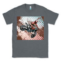 Charcoal Heather born to ride dirty bikes Classic Tee - MaliasSmallBusiness