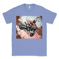 Colony Blue born to ride dirty bikes Classic Tee - MaliasSmallBusiness