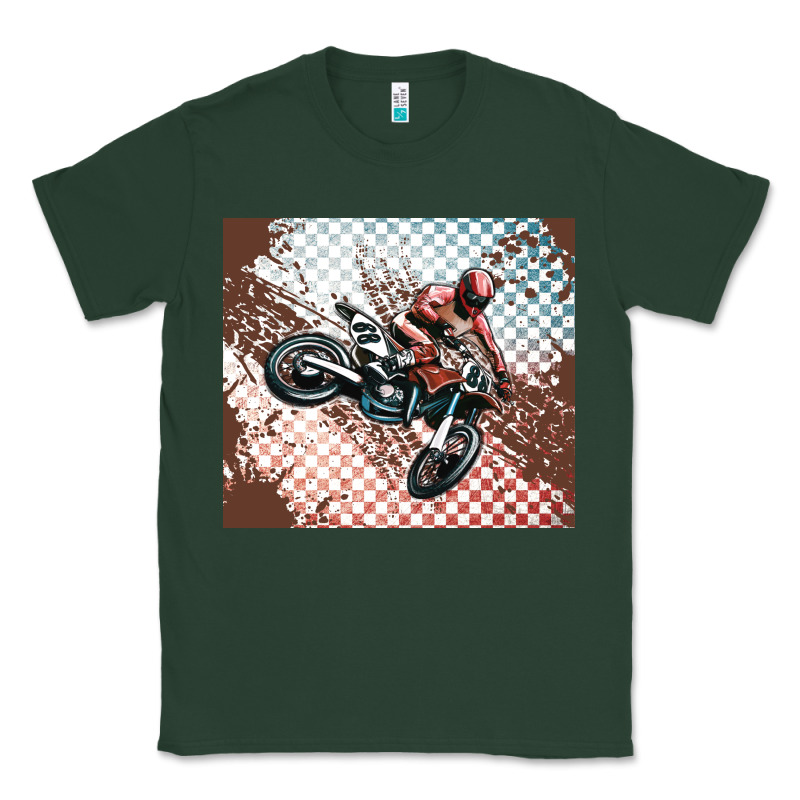 Born To Ride Dirty Bikes Classic Tee by MaliasSmallBusiness | Teevron