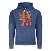 Vintage Denim cancer high heels Vintage Hoodie - MaliasSmallBusiness