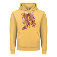 Vintage Mustard cancer high heels Vintage Hoodie - MaliasSmallBusiness