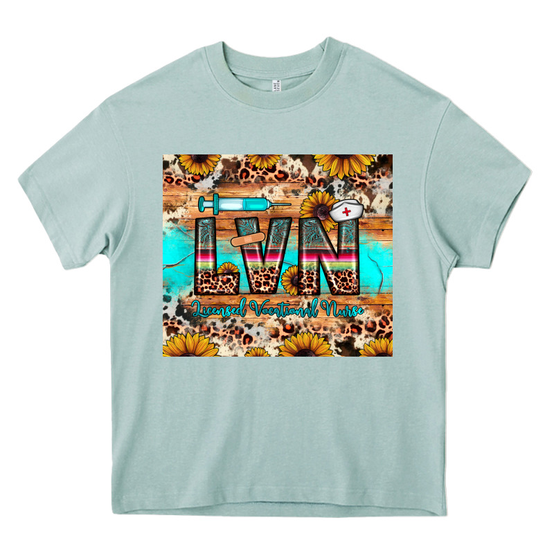 Lvn Licensed Vocational Nurse Heavy Core Tee by JahusDesignShop | Teevron