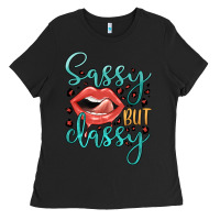 Black sassy but classy Ladies Tee - JahusDesignShop