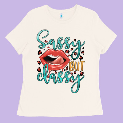 Sassy But Classy Ladies Tee Designed By Jahusdesignshop