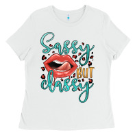 White sassy but classy Ladies Tee - JahusDesignShop