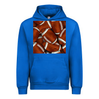 Cobalt american football seamless pattern Urban Hoodie - BundleAndBundleShop