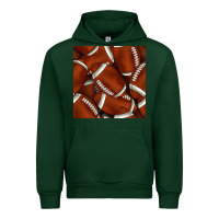 Forest Green american football seamless pattern Urban Hoodie - BundleAndBundleShop