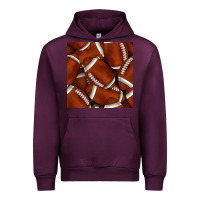 Mauve Wine american football seamless pattern Urban Hoodie - BundleAndBundleShop