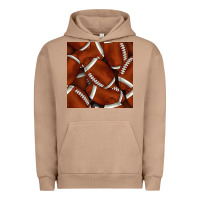 Pigment Burro american football seamless pattern Urban Hoodie - BundleAndBundleShop