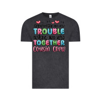Vintage Black apparently we are trouble when we are together cou Vintage Tee - MaliasSmallBusiness