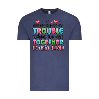 Vintage Denim apparently we are trouble when we are together cou Vintage Tee - MaliasSmallBusiness