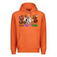 Carrot spooky vibes sports ghosts Premium Hoodie - CowGirlArtShop