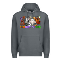 Spooky Vibes Sports Ghosts Premium Hoodie | Teevron