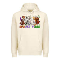 Tofu spooky vibes sports ghosts Premium Hoodie - CowGirlArtShop